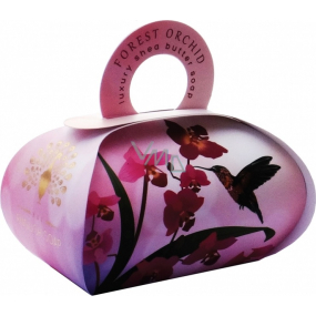 English Soap Forest Orchid natürliche parfümierte Seife mit Sheabutter 260 g