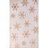 Nekupto Cellophan Tasche 15 x 25 cm Weihnachten transparent, goldene Sterne
