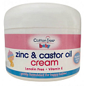 Cotton Tree Baby Zink & Rizinusöl Creme Zink Cremesalbe gegen Wunden für Kinder 200 g