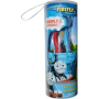 Thomas & Friends - Lokomotiva Tomáš Zahnpasta für Kinder 75 ml + 2 x Zahnbürste + Wasserbecher, Geschenkset