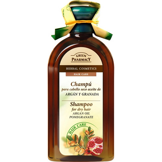 Green Pharmacy Arganöl und Granatapfel-Shampoo für trockenes Haar 350 ml
