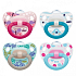 Nuk Classic Happy Days Silikonschnuller 18 - 36 Monate 1 Stück im Pack, verschiedene Farben