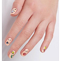 Essenz Hey, sei glücklich Nagelaufkleber Nagelaufkleber 57 Stück