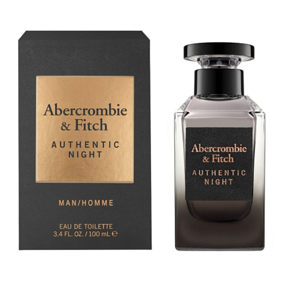 Abercrombie & Fitch Authentischer Nachtmensch Eau de Toilette für Männer 100 ml