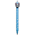Colorino Gummierter Stift Bulldogs blau, blaue Mine 0,5 mm