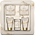 Grace Cole Bergamot, Ingwer & Zitronengras Duschgel 75 ml + Körperlotion 75 ml + Bade Kristalle 100 g + Badeperlen 80 g + Flanellwaschlappen + Blechdose, Kosmetikset für Frauen
