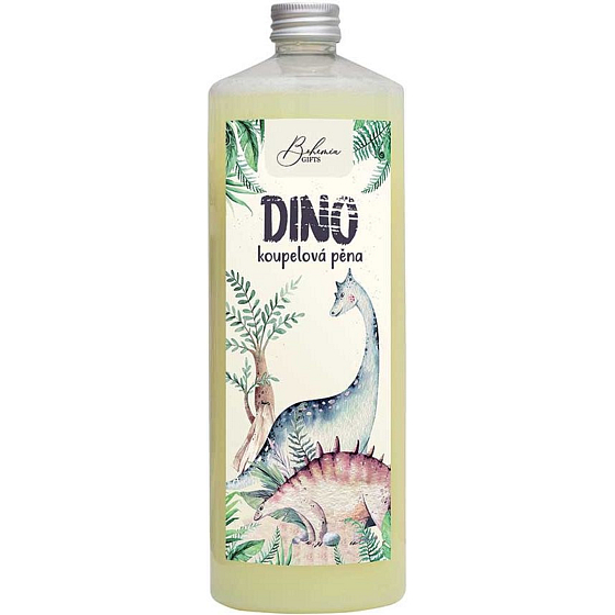 Bohemia Gifts Dino Banana Badeschaum für Kinder 1000 ml
