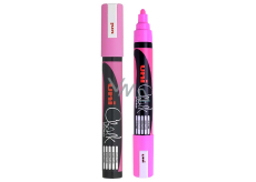 Uni Mitsubishi Kreidemarker Kreidemarker fluo-pink 1,8-2,5 mm, PWE-5M