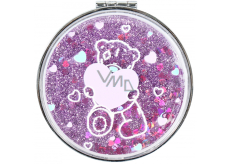 Me To You Kosmetikspiegel mit Glitzer Herz 8 cm