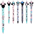 Colorino Gummierter Stift Minnie Mouse ohne Gesicht grün, blaue Mine 0,5 mm