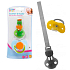 First Steps Bpa Free Schnuller mit kiefergerechtem Silikonsauger und Befestigungsstreifen grün-orange 2 Stück