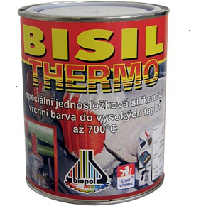 Bisil Thermo hitzebeständige Farbe 700 °C, silber, 80 g