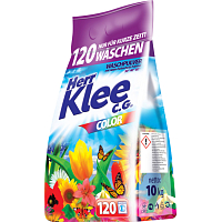 Herr Klee Color Waschpulver, 120 Waschladungen, 10 kg