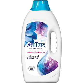 Gallus Waschgel Universal, 100 Waschladungen, 4 l