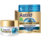 Astrid Hyaluronic Gold pleťový krém proti vráskám denní 50 ml