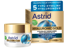 Astrid Hyaluronic Gold pleťový krém proti vráskám denní 50 ml