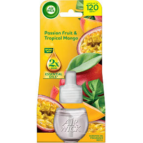 Air Wick Electric Nachfüllung für den elektrischen Lufterfrischer Maracuja & Tropische Mango, 19 ml