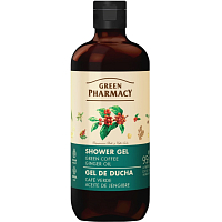Green Pharmacy Duschgel Grüner Kaffee und Ingweröl 500 ml