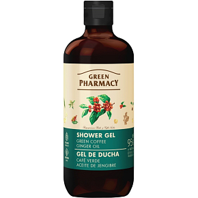 Green Pharmacy Duschgel Grüner Kaffee und Ingweröl 500 ml Green Pharmacy Duschgel Grüner Kaffee und Ingweröl 500 ml