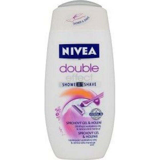 Nivea Double Effect Duschgel glatt rasieren 250 ml