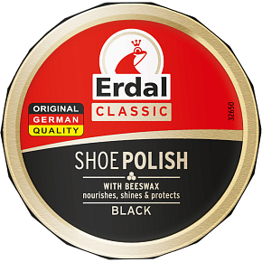 Erdal Shoe Polish Schwarze Schuhcreme, 55 ml