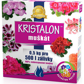 Agro Kristalon Muskat, Dünger für Geranien, 500 g
