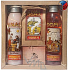 Böhmen Geschenke Josef Lada Hagebutte und Rosenduschgel 200 ml + Salz 150 g + Shampoo 200 ml, Kosmetikset