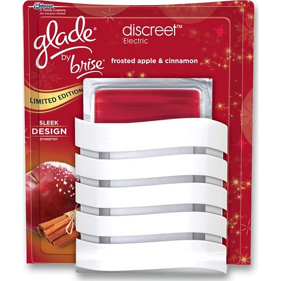 Glade Discreet Electric Lufterfrischer von Apple & Cinnamon 12 g
