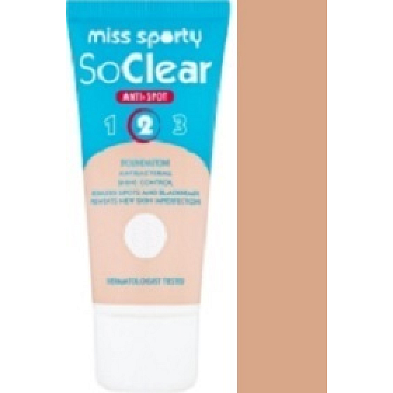 Miss Sports So Clear Anti-Spot Make-up 003 Dunkel 30 ml