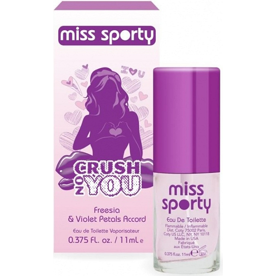 Miss Sports Love 2 Liebe Crush On You EdT 11 ml Eau de Toilette Damen