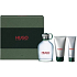 Hugo Boss Hugo Man Eau de Toilette 125 ml + Duschgel 50 ml + Aftershave 75 ml, Geschenkset