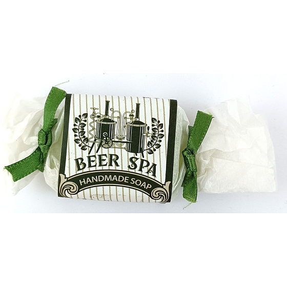 Bohemia Gifts Beer Spa mit Glycerin handgefertigte Toilettenseife Bonbon 30 g