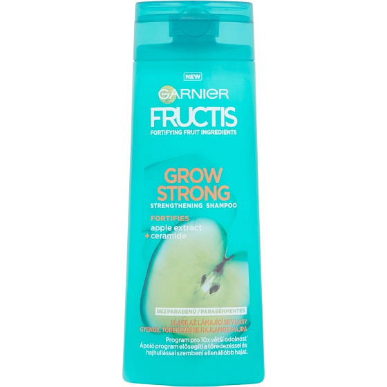Garnier Fructis Grow Strong stärkendes Shampoo für schwaches Haar mit Neigung zum Ausfallen 250 ml