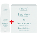 Ziaja Ziegenmilch Tagescreme 50 ml + Hand- und Nagelcreme 80 ml, Duopack