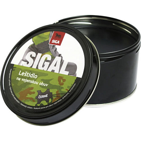 Sigal Schuhcreme für Militärstiefel, schwarz, 250 g