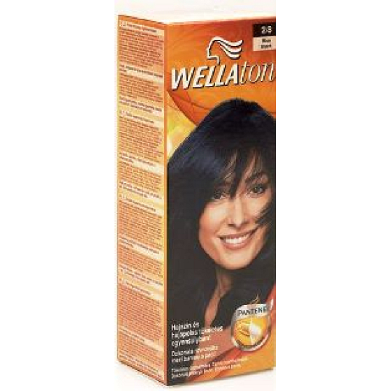 Wella Wellaton Creme Haarfarbe 2-8 blauschwarz