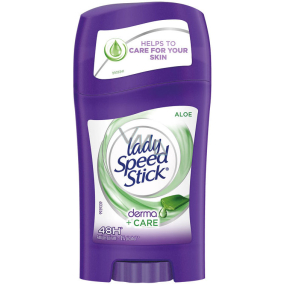 Lady Speed Stick Derma + Pflege Aloe Antitranspirant Deodorant Stick für Frauen 45 g