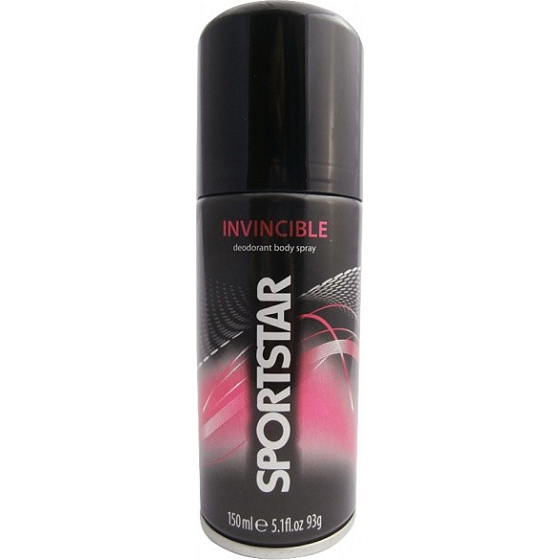 Sportstar Men Invincible Deodorant Spray für Männer 150 ml