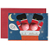 Bomb Cosmetics Help Weihnachtskarte mit Ballistik 2 x 15 g