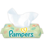 Pampers Natural Clean mit Kamille Feuchttüchern für sehr empfindliche Haut für Kinder 64 Stück, nicht duftend