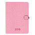 Albi Diary 2019 Woche mit Metallschnalle Pink 13,2 x 18 x 1,5 cm