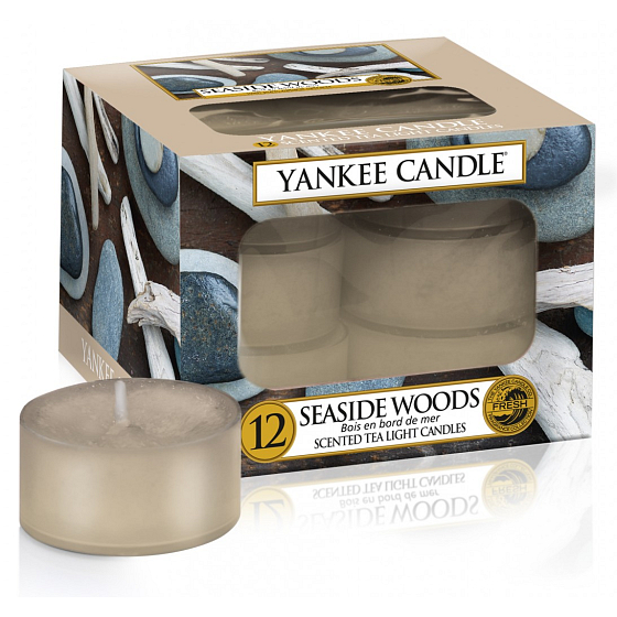 Yankee Candle Seaside Woods - Duftteelicht Seaside Woods 12 x 9,8 g