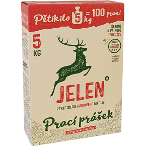 Jelen Waschpulver, 100 Wäschen, 5 kg