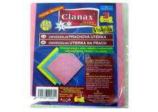 Clanax Universelles Staubtuch Viskose 38 x 35 cm 3 Stück