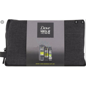 Dove Men + Care Extra Frisches Duschgel 250 ml + Antitranspirant Deodorant Spray 150 ml + Duschschaum 200 ml + Etui, Kosmetikset Dove Men + Care Extra Frisches Duschgel 250 ml + Antitranspirant Deodorant Spray 150 ml + Duschschaum 200 ml + Etui, Kosmetikset
