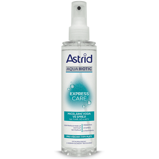 Astrid Aqua Biotic Express Care Mizellenwasser im Spray für alle Hauttypen 200 ml