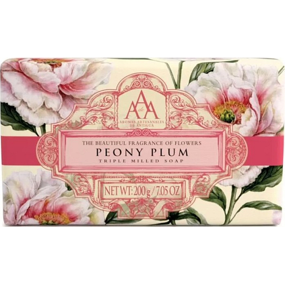Somerset Toiletry Pfingstrose Luxus dreimal gemahlene Toilettenseife 200 g