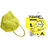 Famex Respirator Mundschutz 5-lagige FFP2 Gesichtsmaske gelb 1 Stück