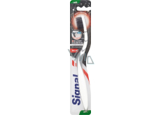 Signal Nature Elements Silver Charcoal weiche Zahnbürste mit Aktivkohle 1 Stück