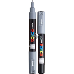 Posca Universal-Acrylmarker 0,7 - 1 mm Grau PC-1M Posca Universal-Acrylmarker 0,7 - 1 mm Grau PC-1M